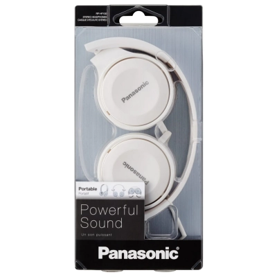 Słuchawki nauszne Panasonic RP HF100 (RP-HF100) WH Białe